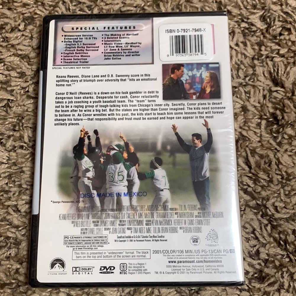 HARDBALL DVD - Picture 2 of 6